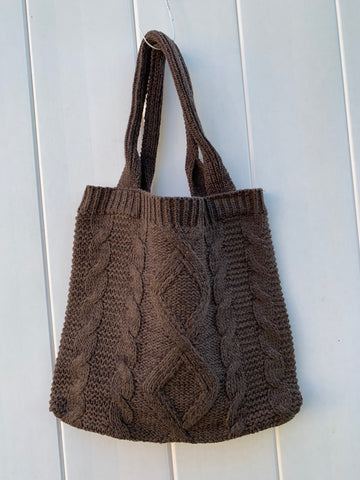Handmade crochet handbag