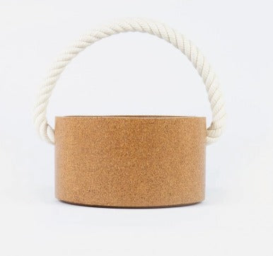Natural cork basket