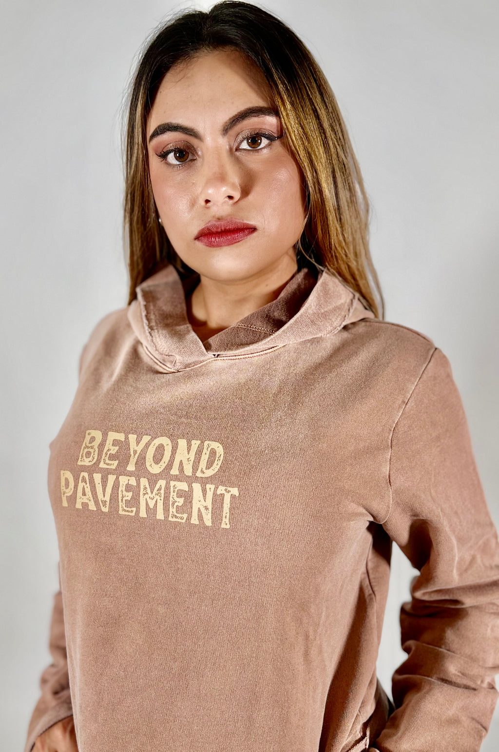 Women's Organic Cotton Cropped Hoodie