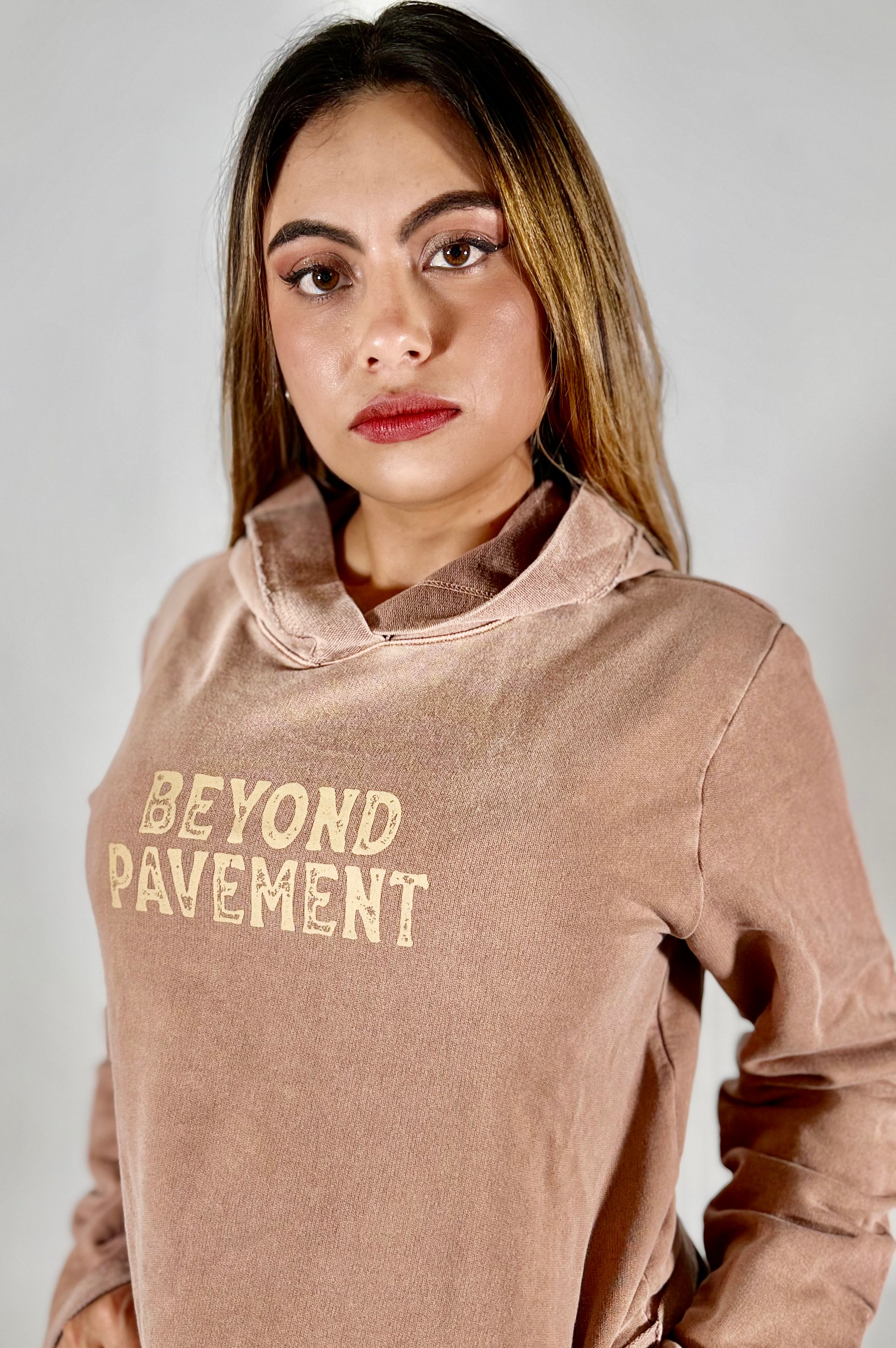 Women's Organic Cotton Cropped Hoodie