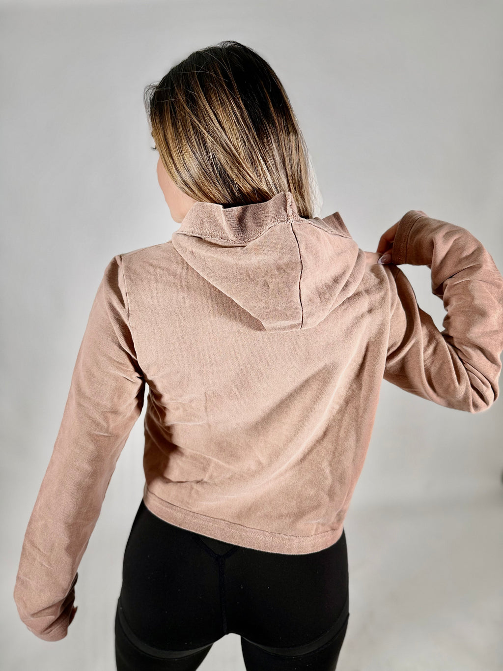Women's Organic Cotton Cropped Hoodie