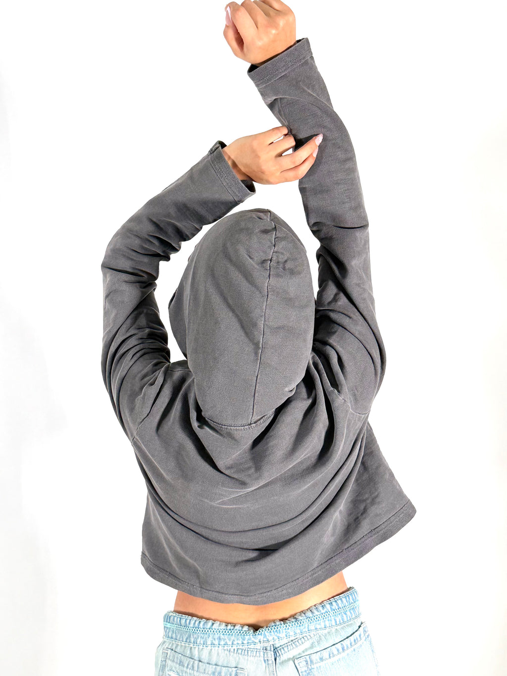 Women's Organic Cotton Cropped Hoodie