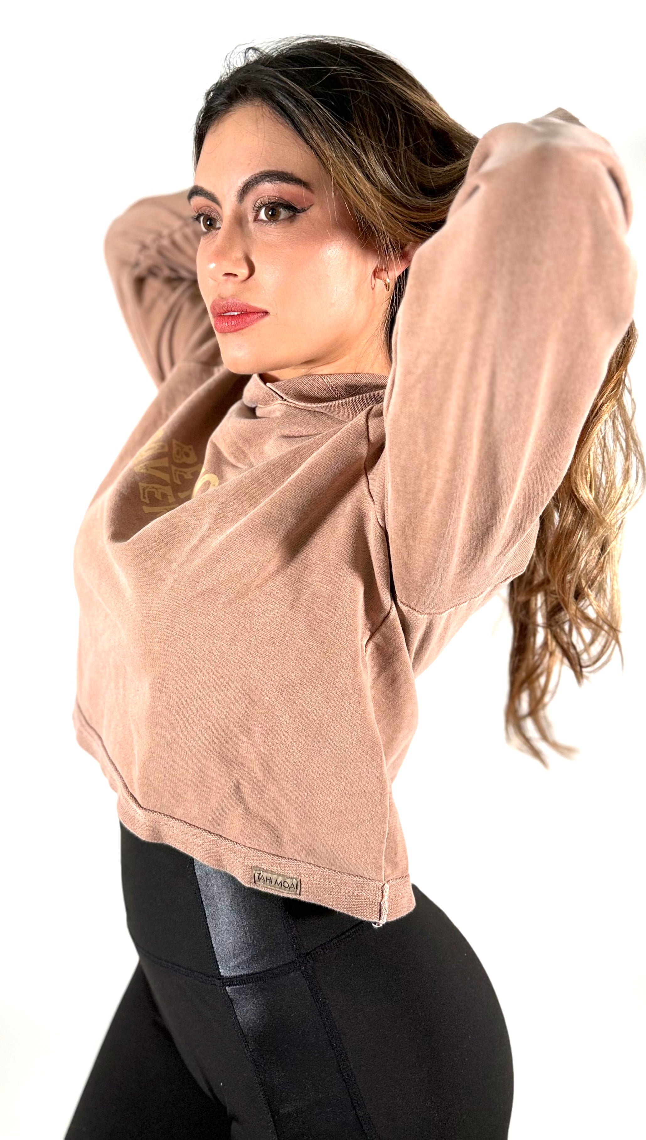 Women's Organic Cotton Cropped Hoodie