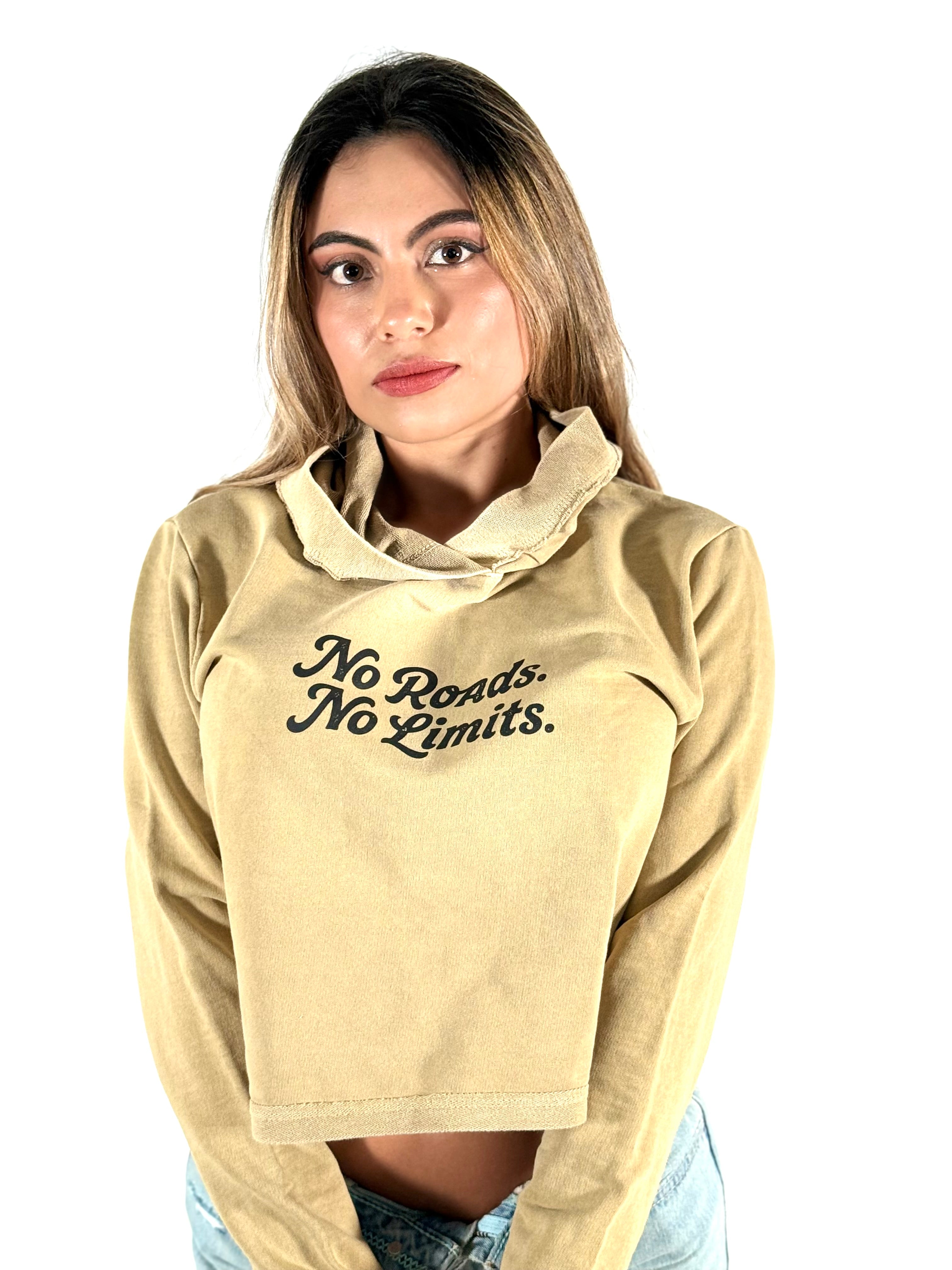 Women's Organic Cotton Cropped Hoodie