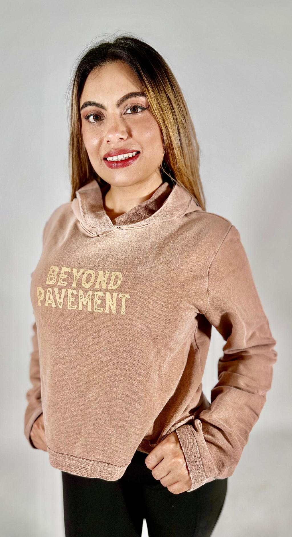 Women's Organic Cotton Cropped Hoodie