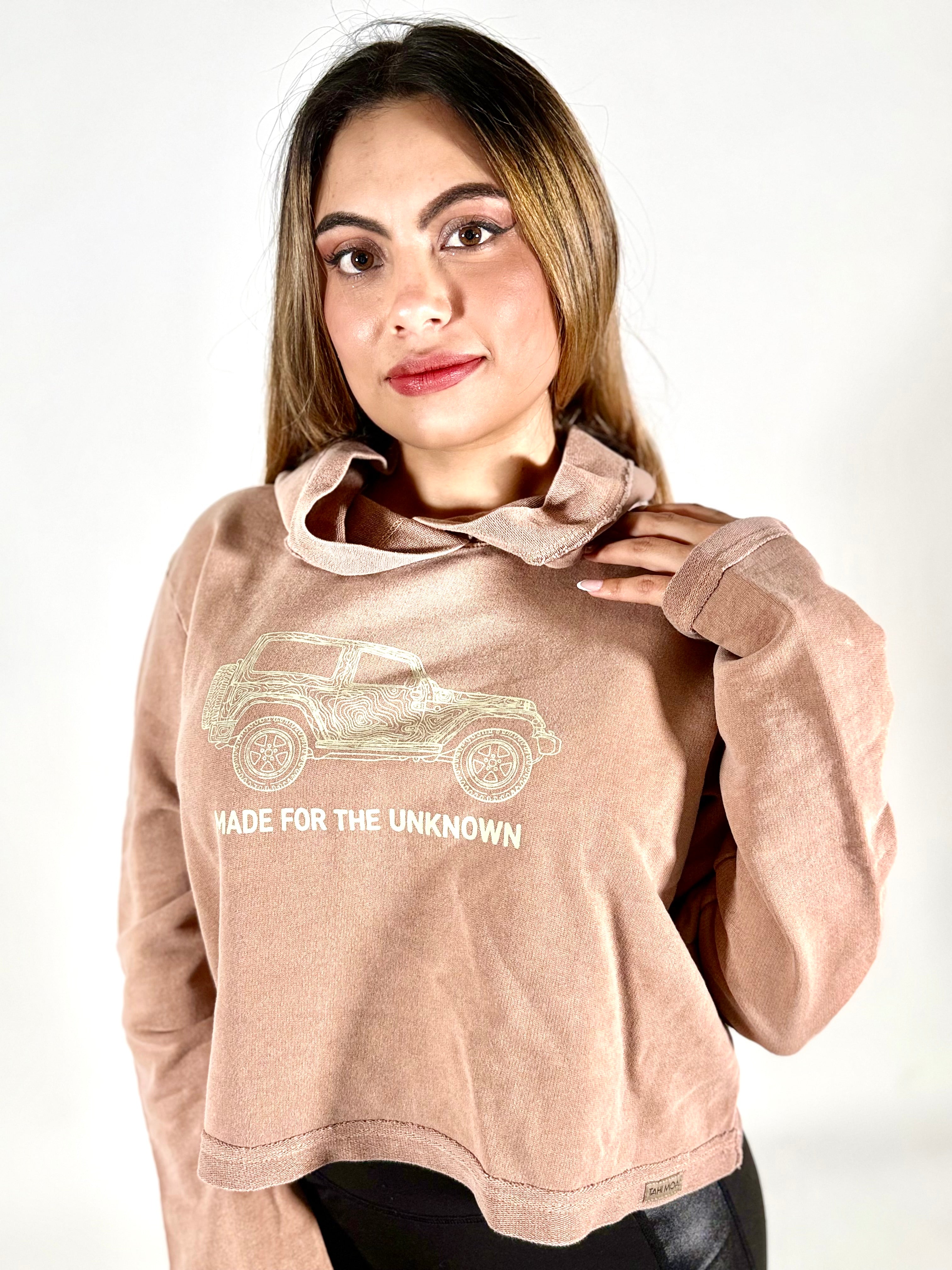 Women's Organic Cotton Cropped Hoodie