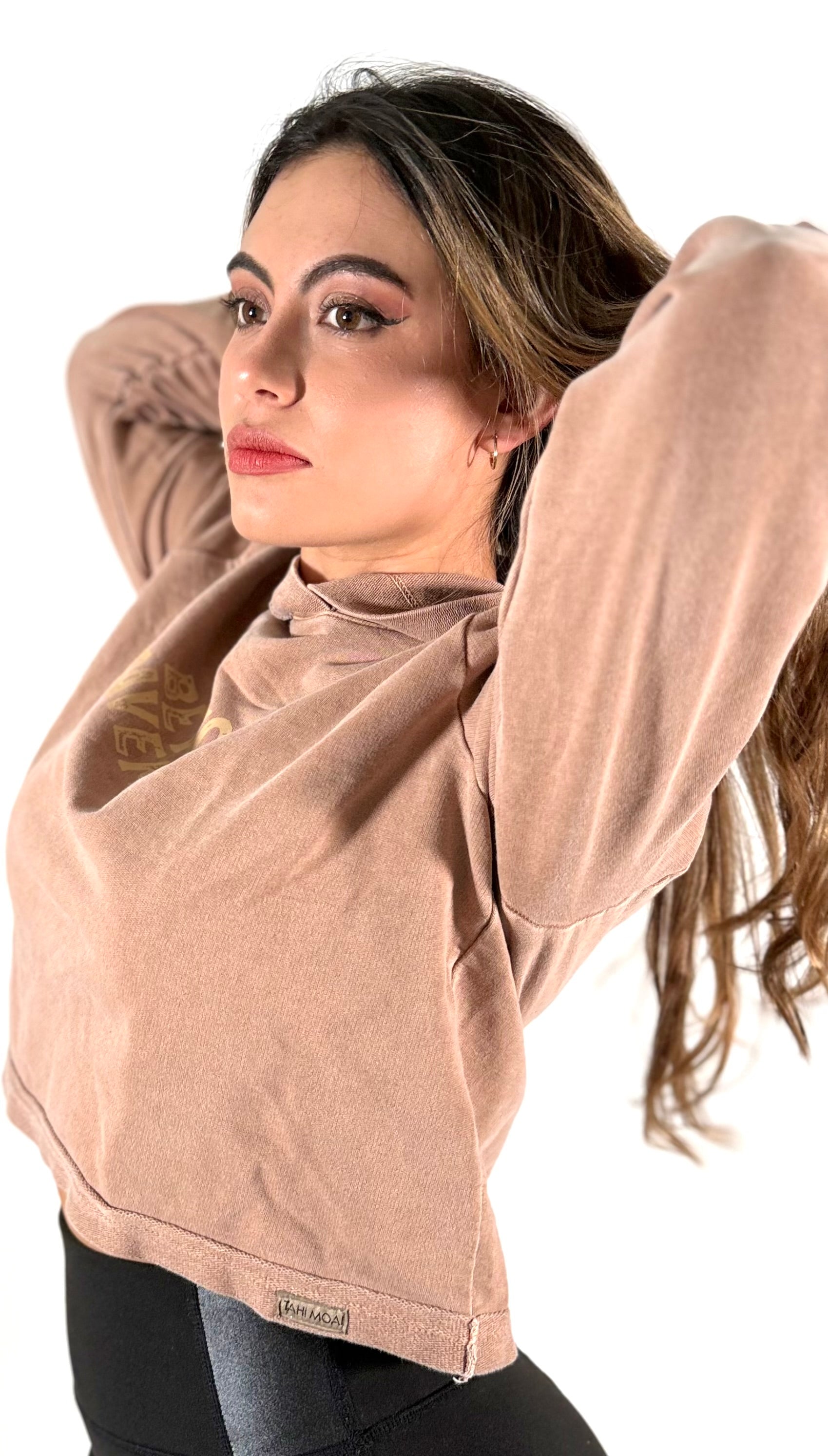 Women's Organic Cotton Cropped Hoodie