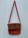 Natural cork crossbody bag