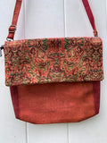 Natural cork crossbody bag