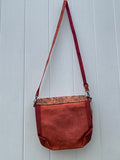 Natural cork crossbody bag