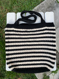 Handmade knitted handbag