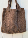 Handmade crochet handbag