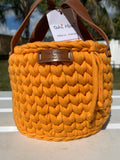 Handmade crochet baskets