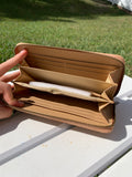 Natural cork wallet