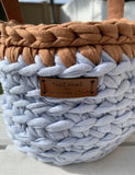 Handmade crochet baskets