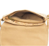 Natural cork crossbody bag