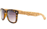 Natural cork sunglasses for men with UV protection