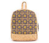 Natural cork backpack