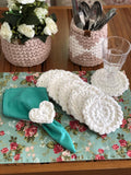 Handmade crochet baskets